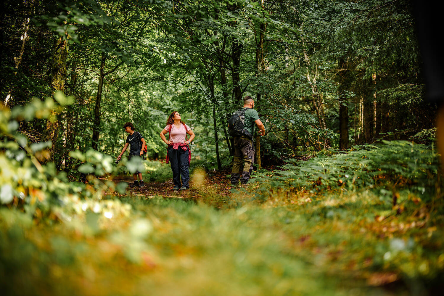 Wandern Soonwaldsteig Familie
